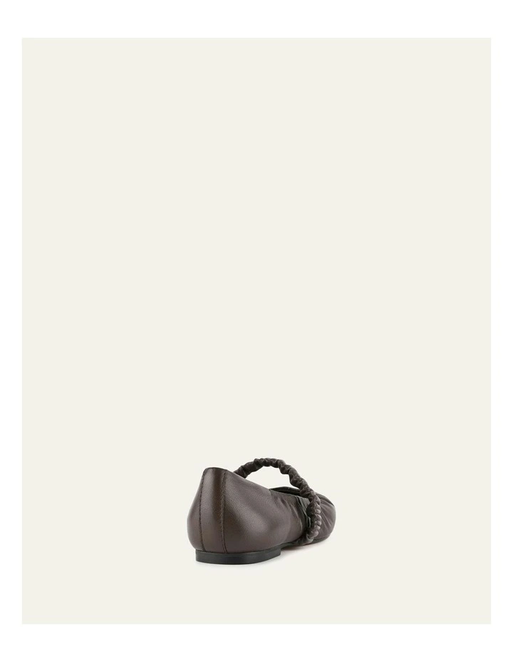 Keely Leather Ballet Flats in Bitter image 5