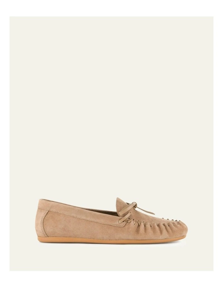 Griffin Loafers in Latte Suede image 1