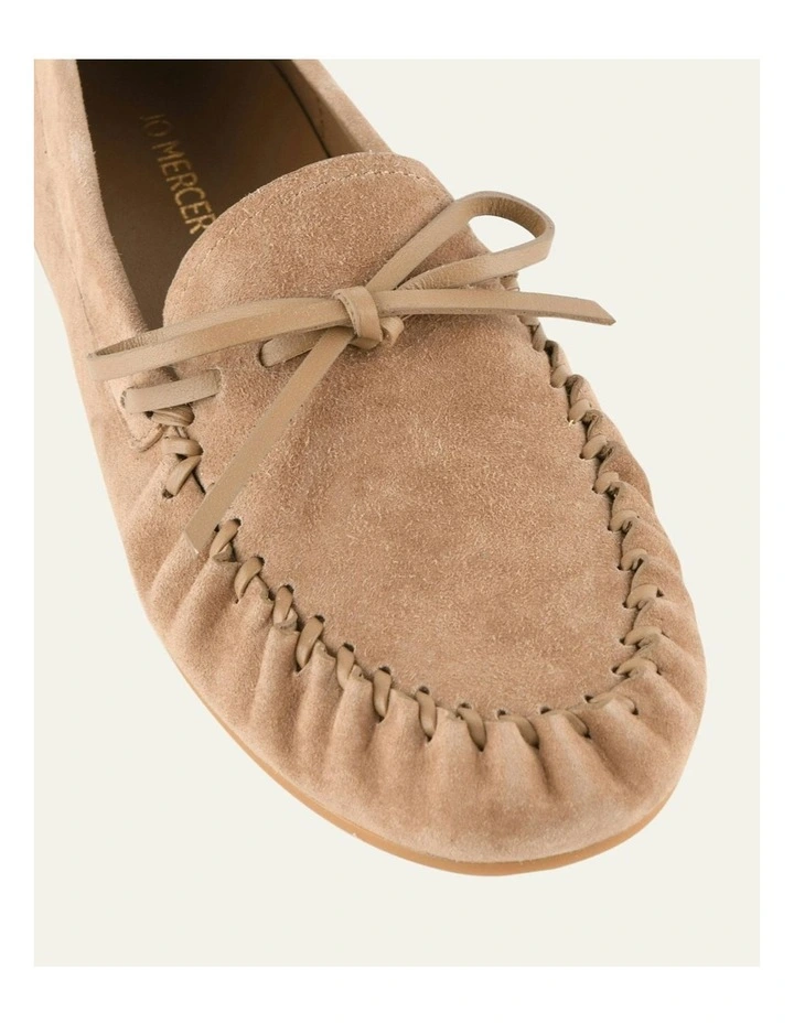 Griffin Loafers in Latte Suede image 4
