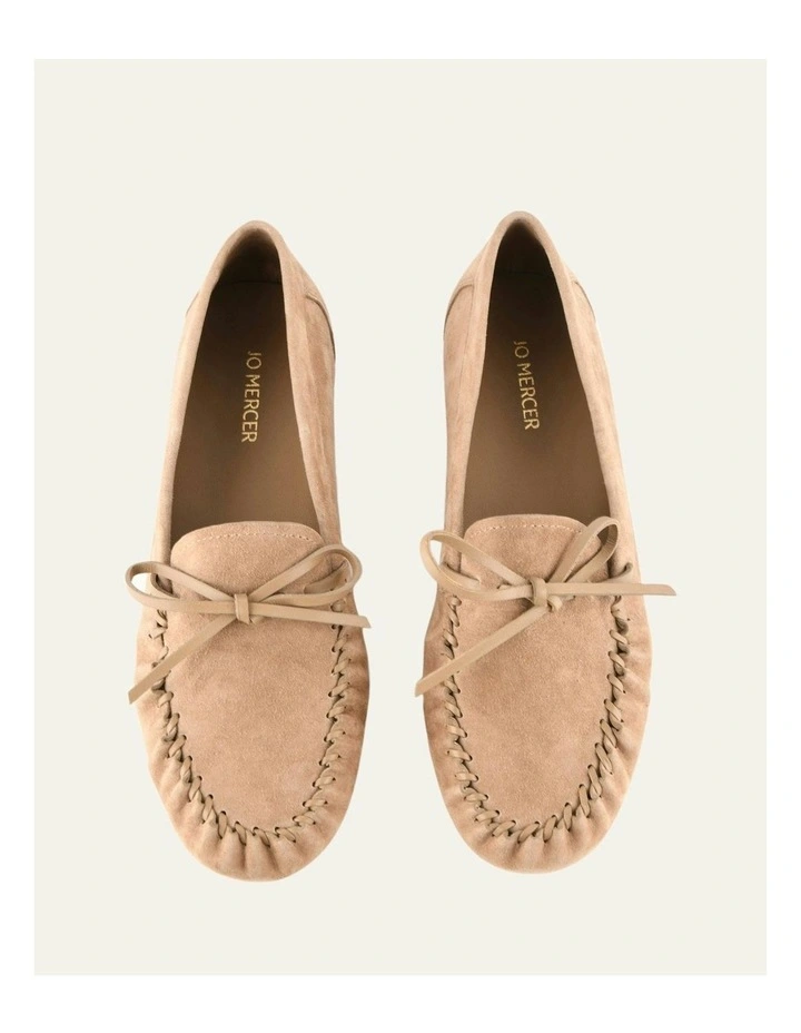 Griffin Loafers in Latte Suede image 7
