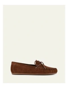 Griffin Loafers in Russet Suede