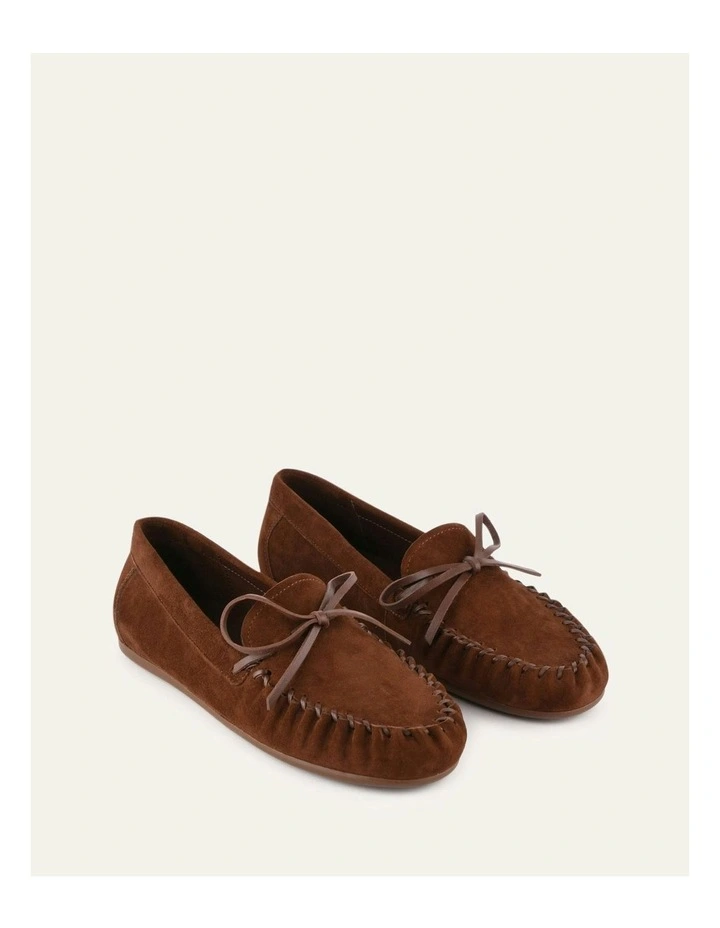 Griffin Loafers in Russet Suede image 2