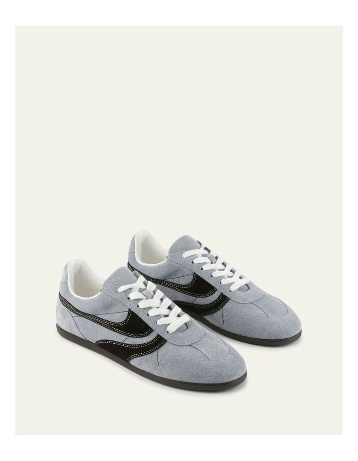 Tottie Sneakers in Dusk Blue Suede image 2