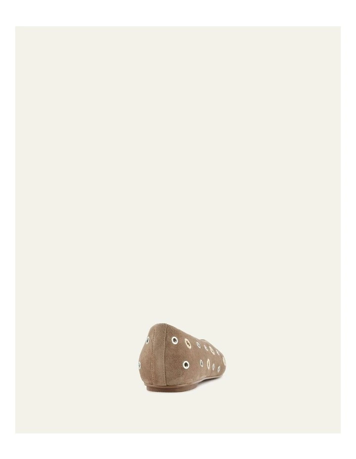 Elton Ballet Flats in Latte Suede image 4
