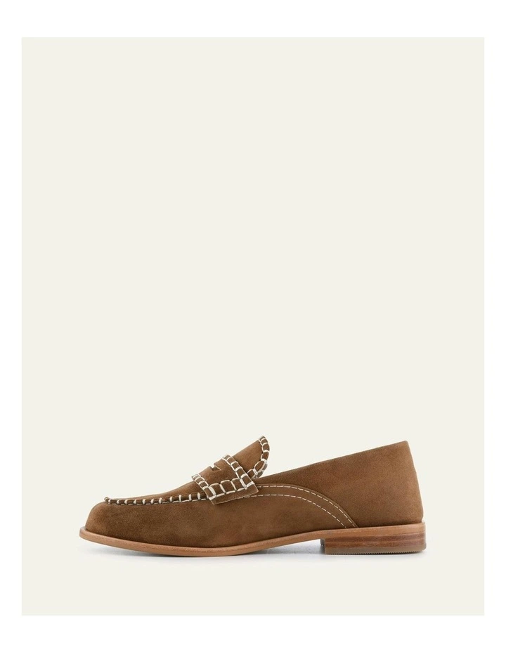 Eleanor Loafers in Biscuit Suede image 5