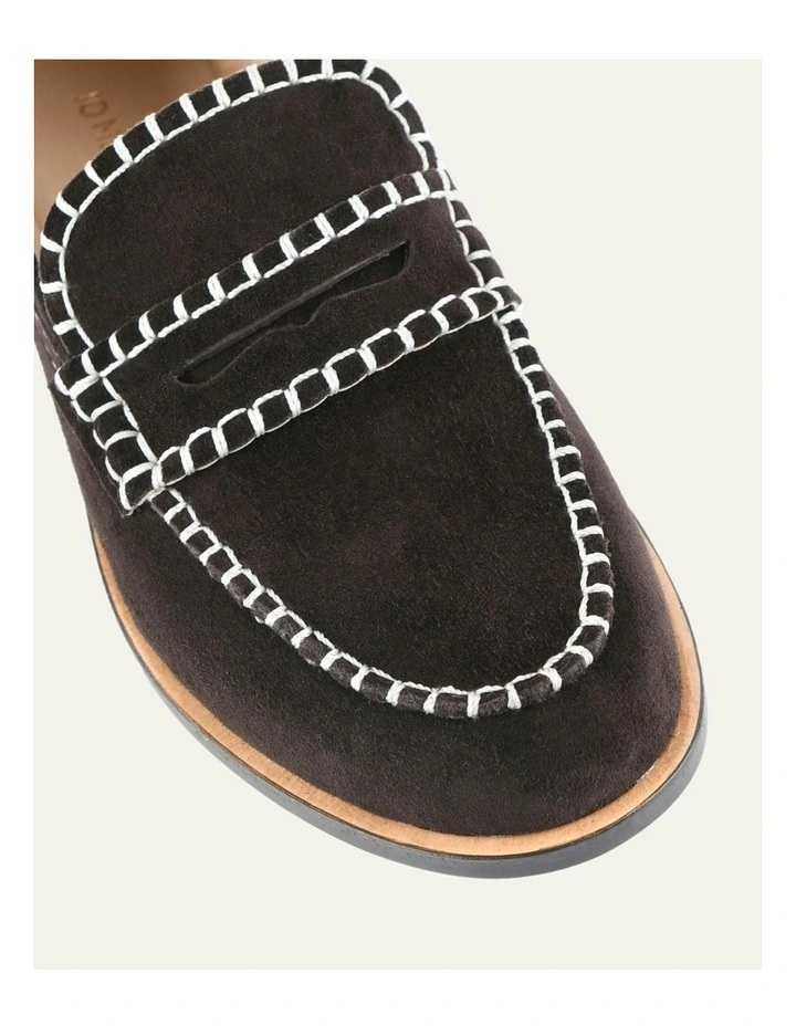 Eleanor Loafers in Bitter Choc image 3