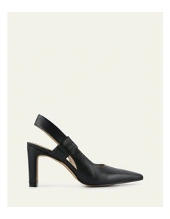 Shepard Leather High Heels in Black