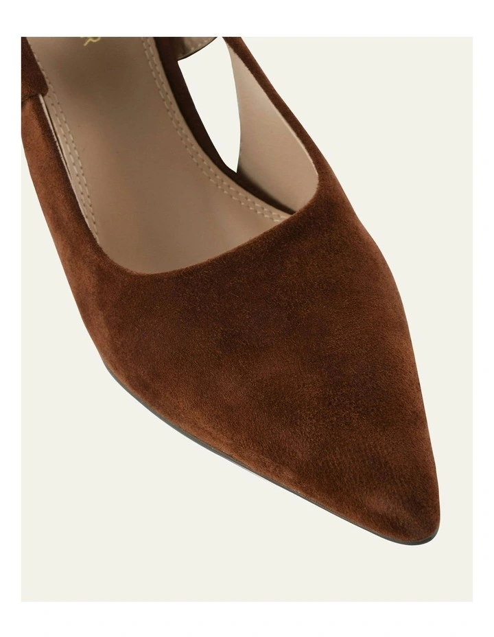 Shepard High Heels in Russet Suede image 3