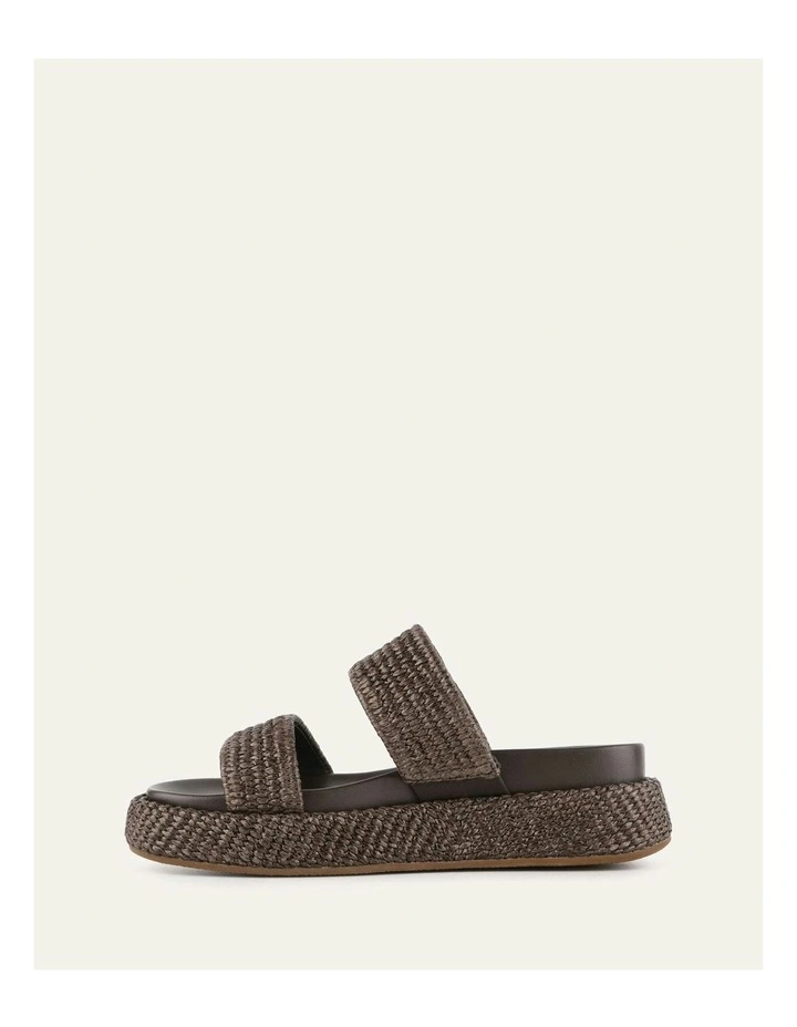 Marco Flat Sandals in Bitter Choc image 5