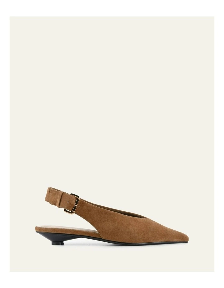 Albie Dress Flats in Brown image 1