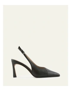 Sterling High Heels Bitter in Choc Leather