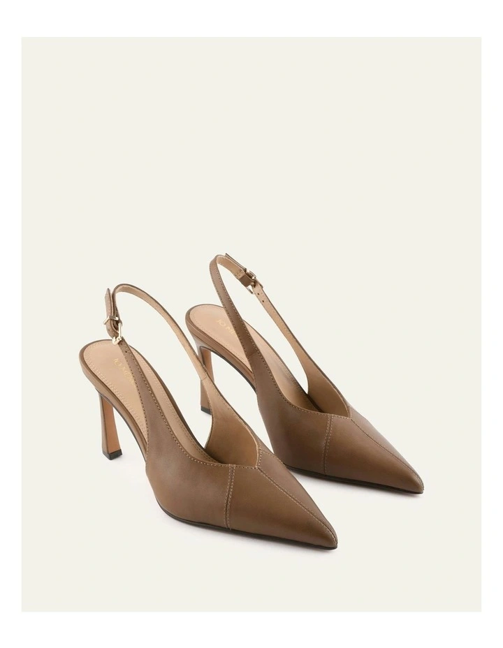 Sterling High Heels in Sepia Leather image 2