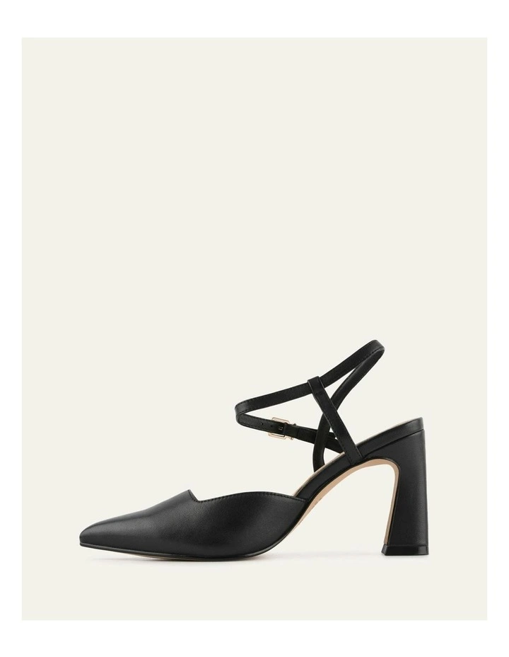 Dawn High Heels in Black Leather image 5