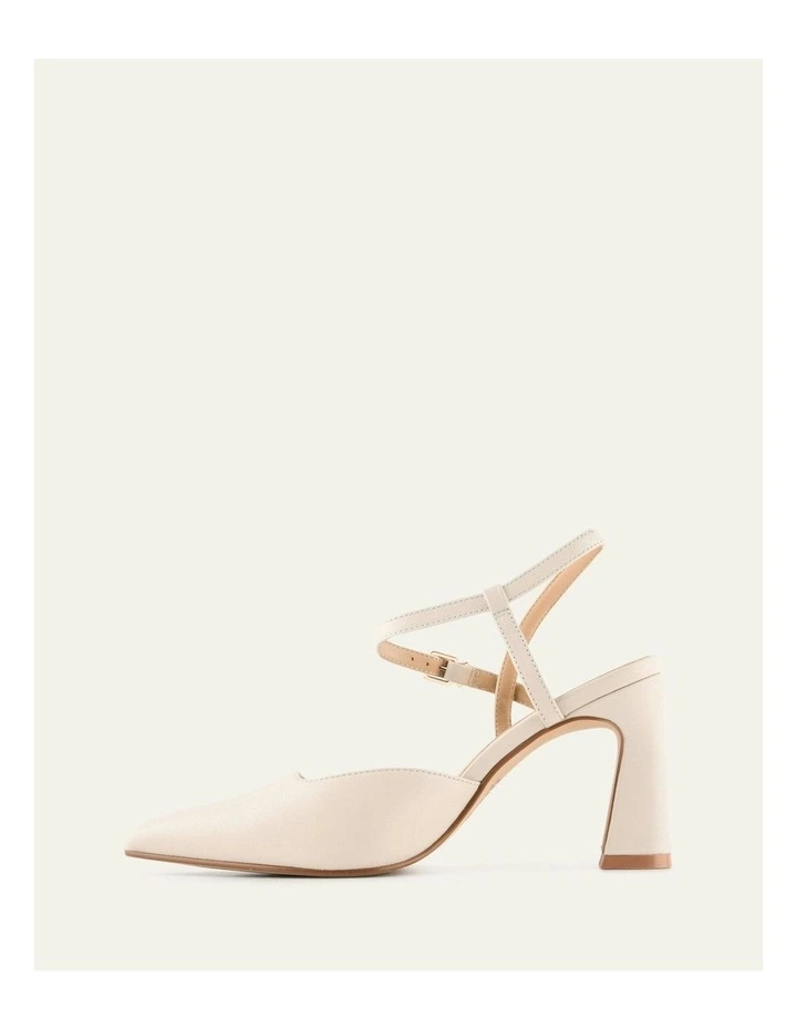 Dawn High Heels in Off White Leather image 5