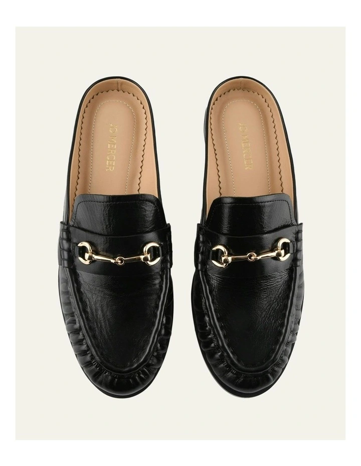Maggie Loafers in Black Leather image 6
