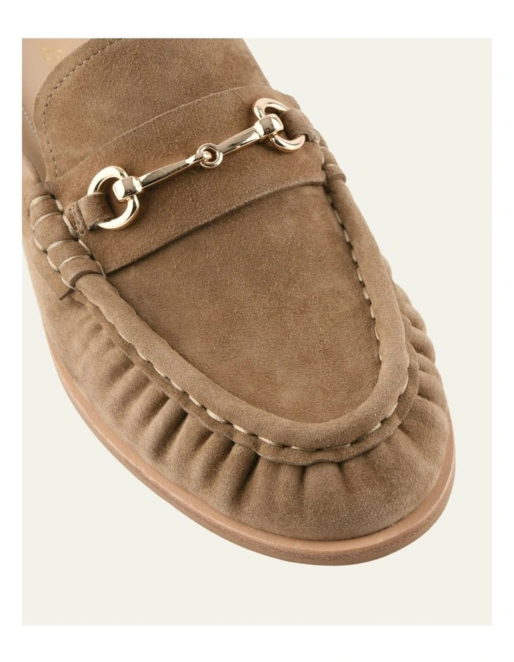 Maggie Loafers in Latte Suede image 3