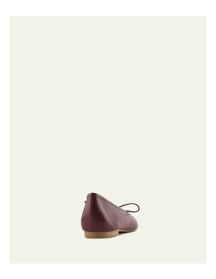 Petal Leather Casual Flats in Mulberry image 3