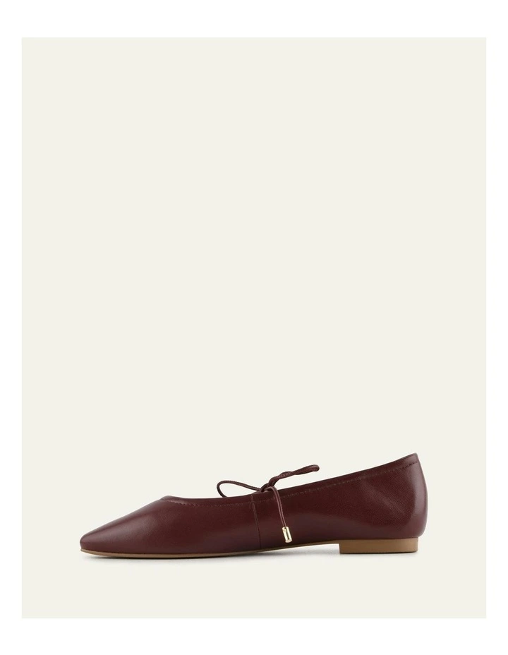 Petal Leather Casual Flats in Mulberry image 4