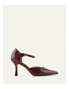 Axel High Heels in Mulberry Patent