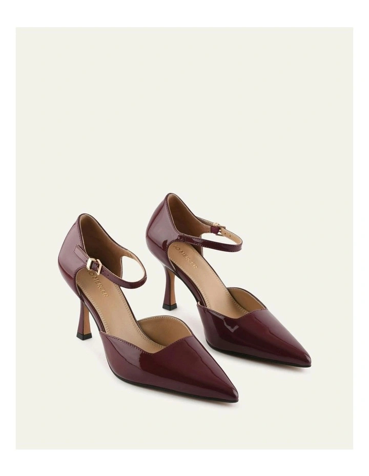 Axel High Heels in Mulberry Patent image 2