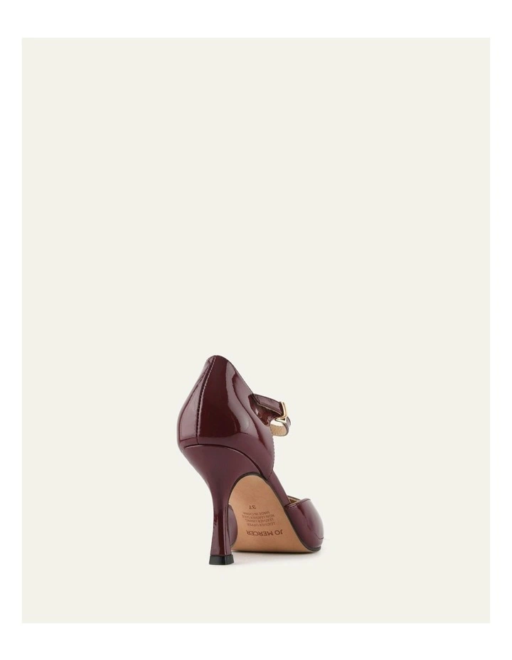 Axel High Heels in Mulberry Patent image 4