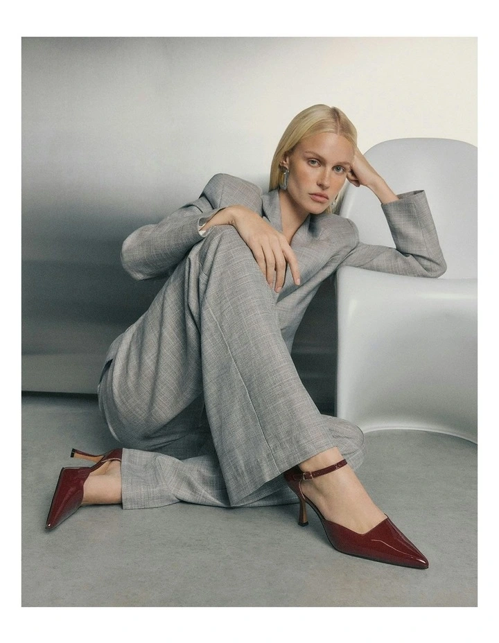 Axel High Heels in Mulberry Patent image 7