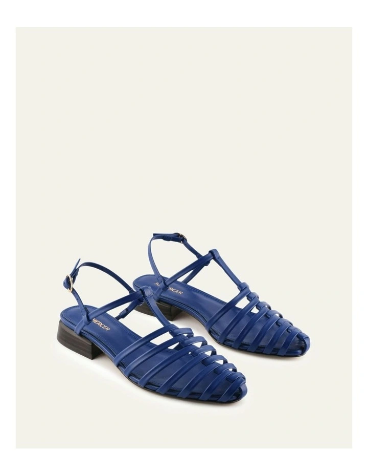 Nancy Dress Flats in Cobalt image 4