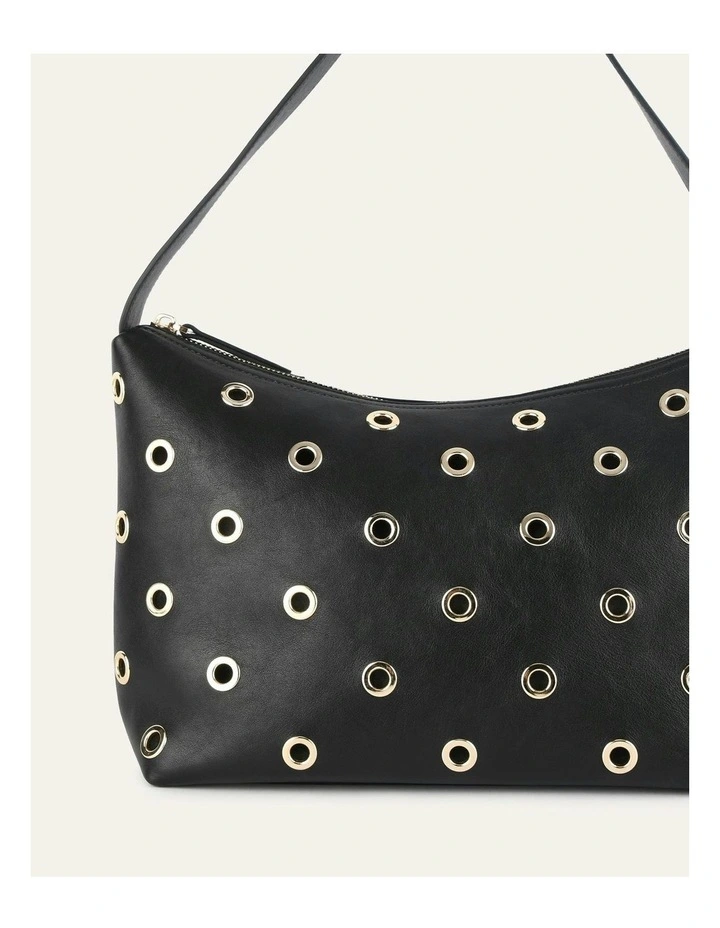 Morris Shoulder Bag in Black image 2