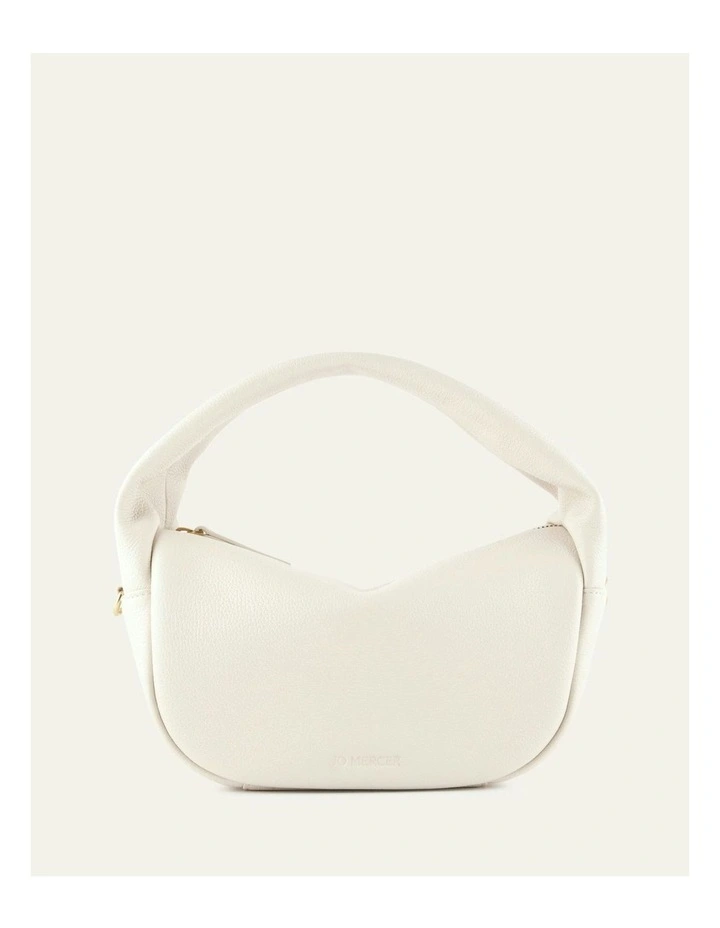 Molly Crossbody Bag in Off White Leather image 1