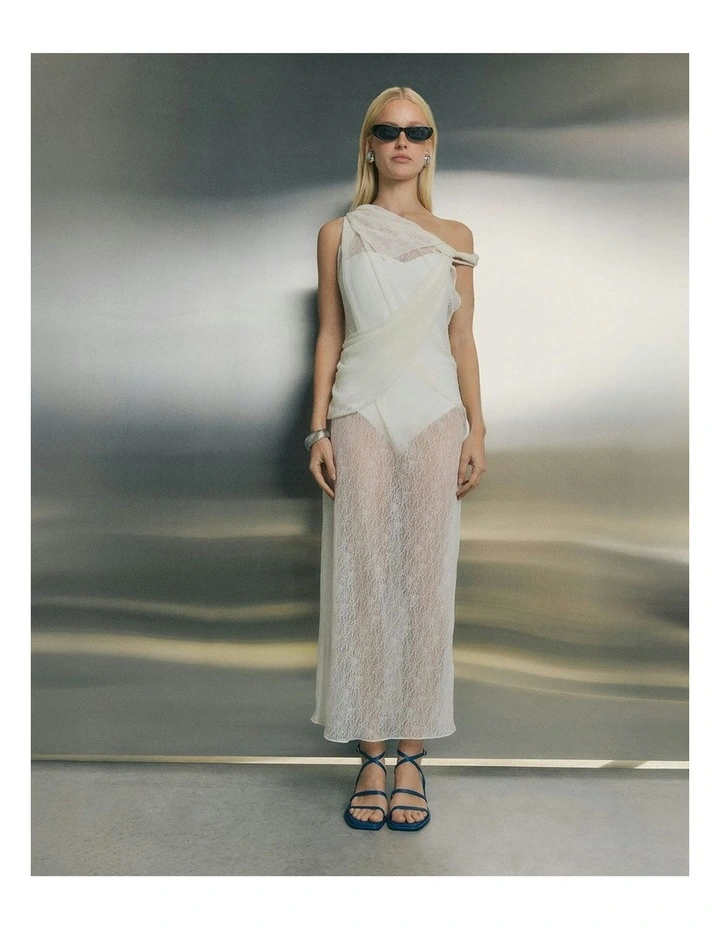 Tucker Mid Heel Sandals in Cobalt Leather image 7