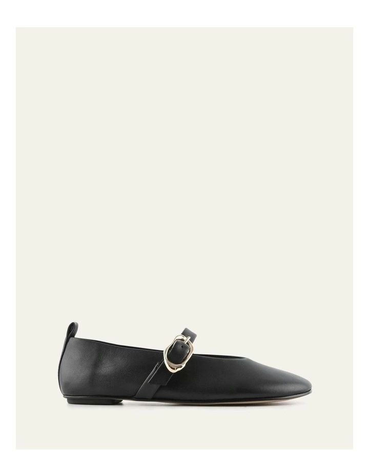 Valley Ballet Flats in Black image 1