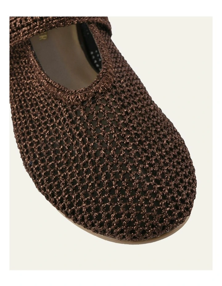 Georgie Ballet Flats in Bronze image 6