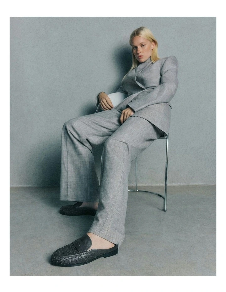 Moira Loafers in Bitter Choc Leather image 7