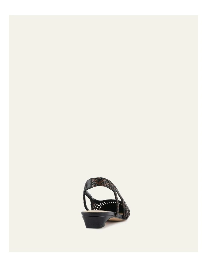 Aubrey Dress Flats in Black/Pecan Leather image 5