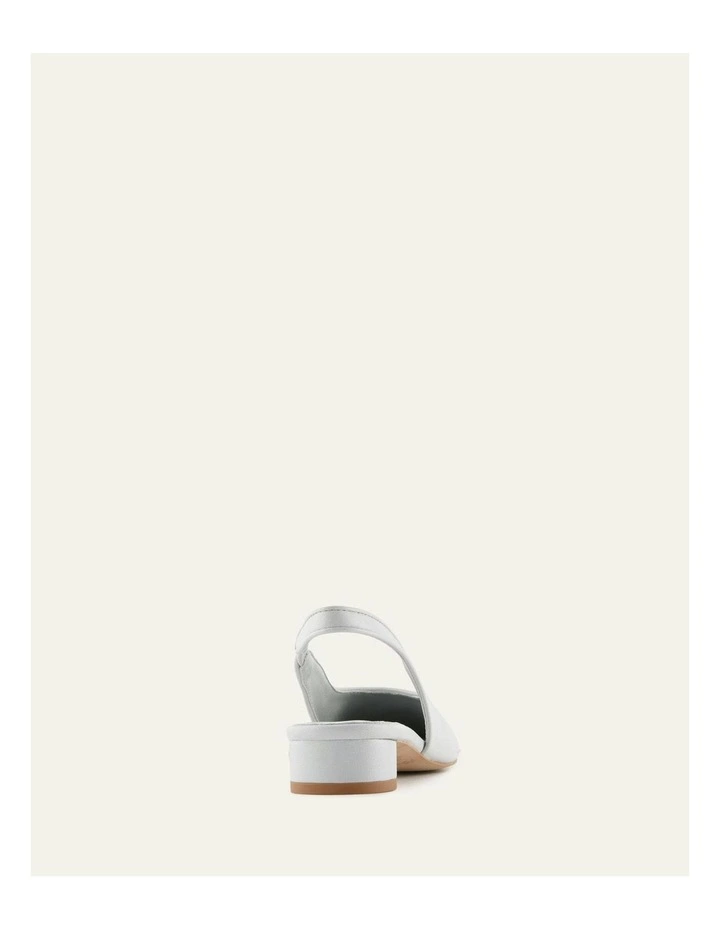 Orbit Low Heels in Dusk Blue Leather image 5