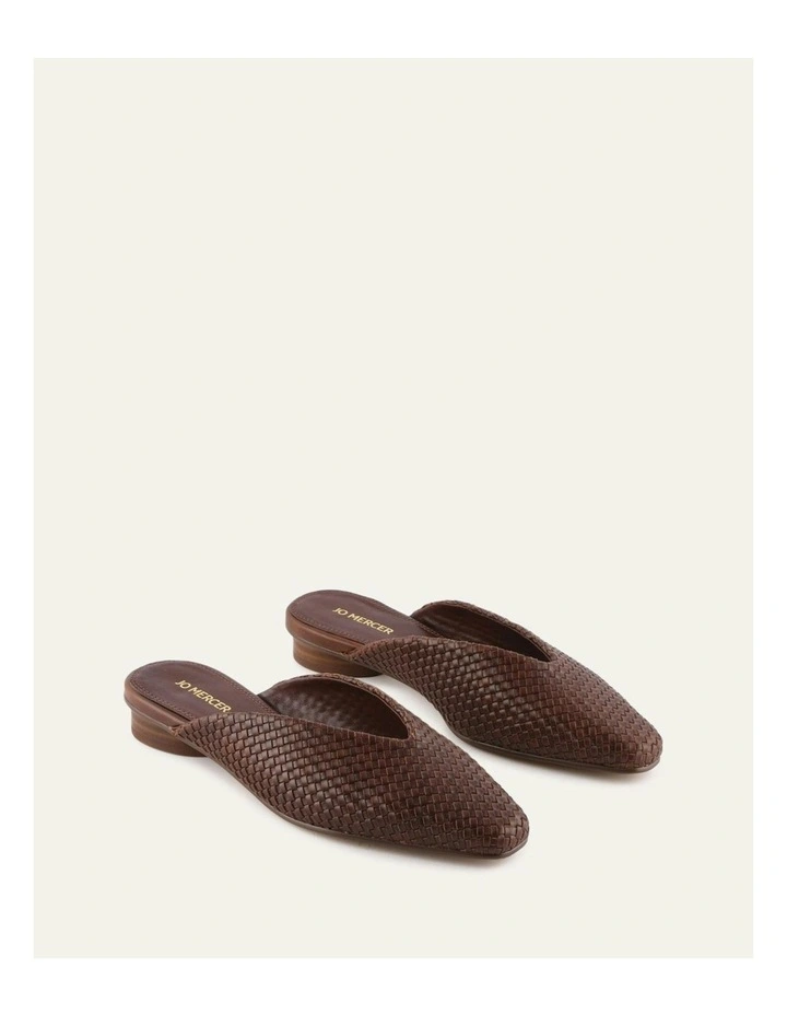 Lena Dress Flats in Pecan Leather image 3