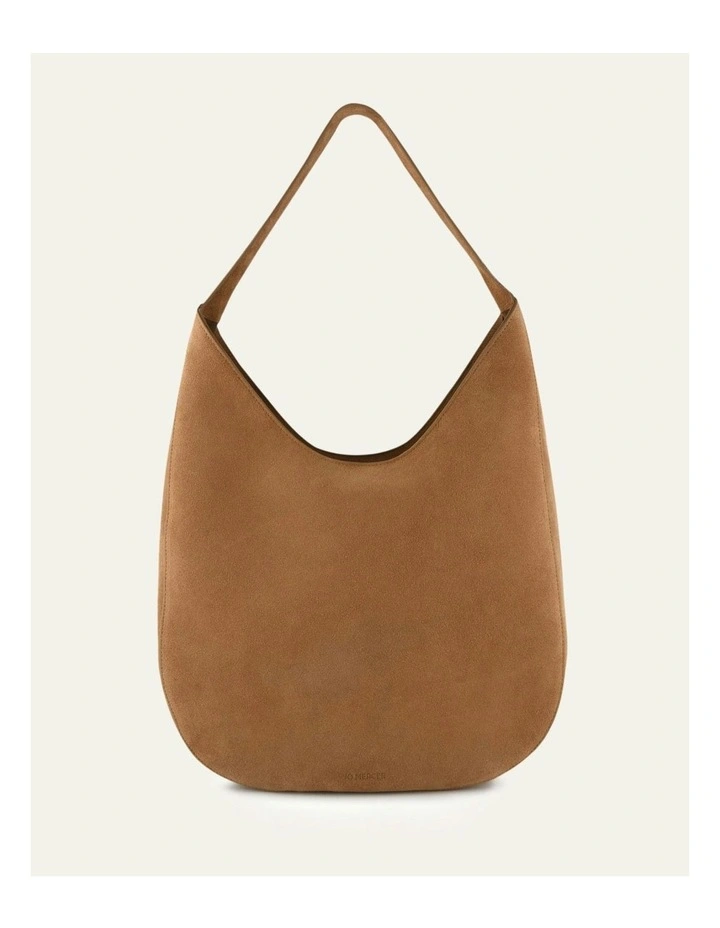 Antonia Tote Bag in Biscuit Suede image 1