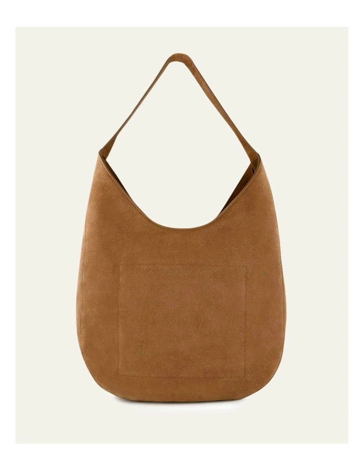 Antonia Tote Bag in Biscuit Suede image 4