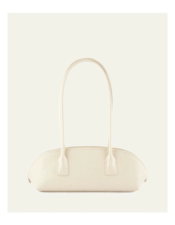Rusty Shoulder Bag in Off White Leather image 1