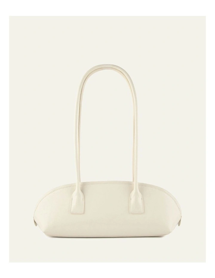Rusty Shoulder Bag in Off White Leather image 3