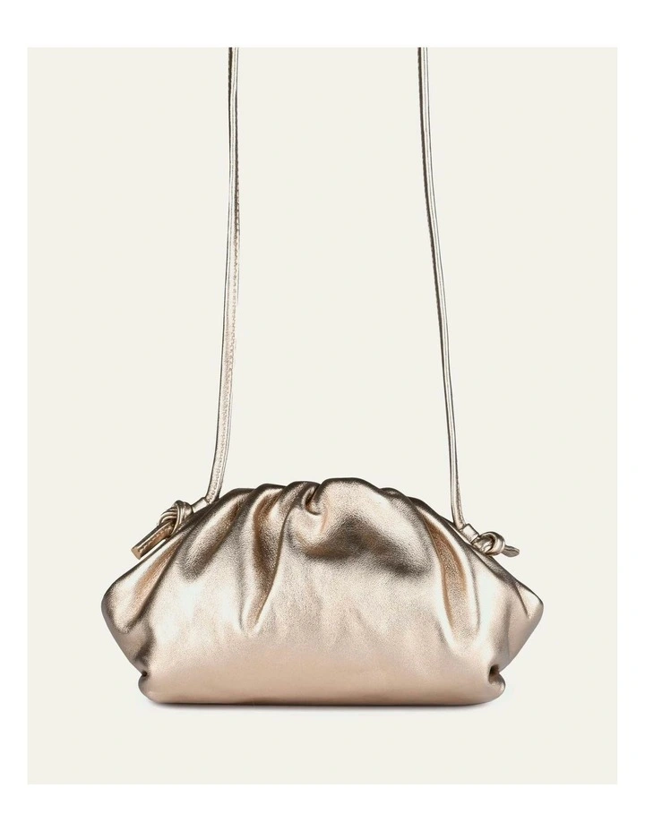 Bambie Cross Body Bag in Gold Leather image 1