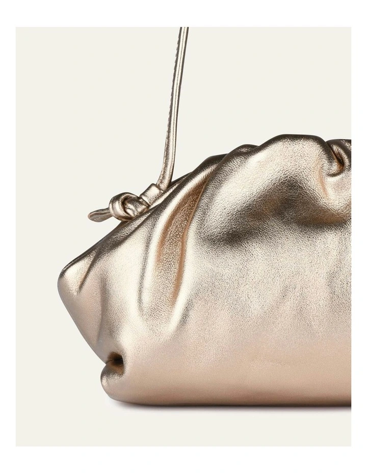 Bambie Cross Body Bag in Gold Leather image 3