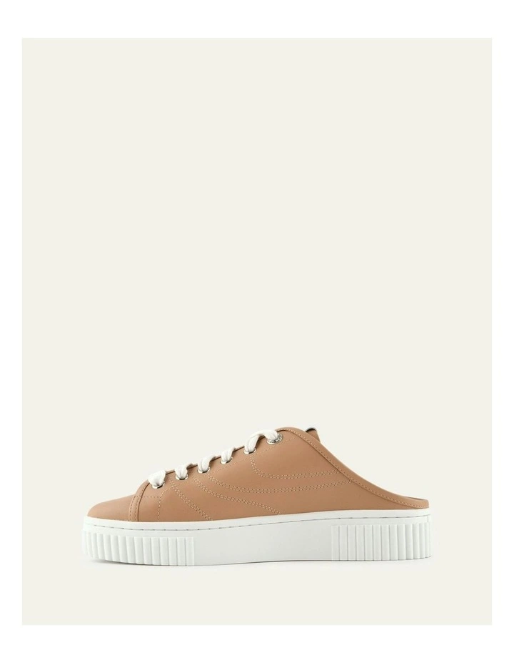 Capri Leather Sneakers in Tan image 5
