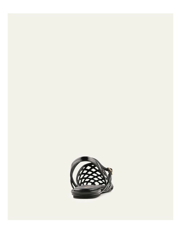 Eros Casual Leather Flats in Black image 5