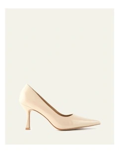 Arctic High Heels in Sand Patent