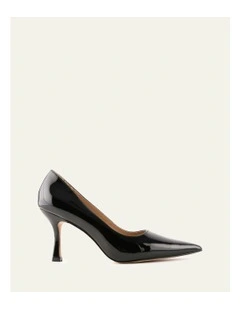 Arctic High Heels in Black Patent