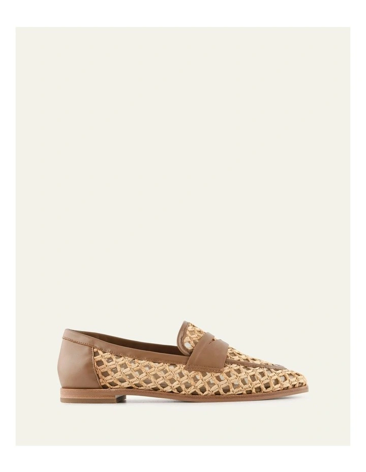 Abbott Loafers in Natural Raffia image 1