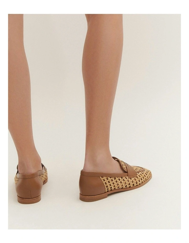 Abbott Loafers in Natural Raffia image 7