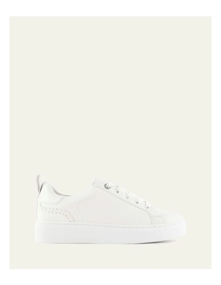 Hazel Sneakers in White Leather image 1