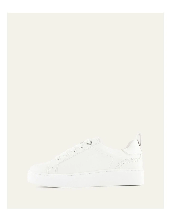 Hazel Sneakers in White Leather image 6